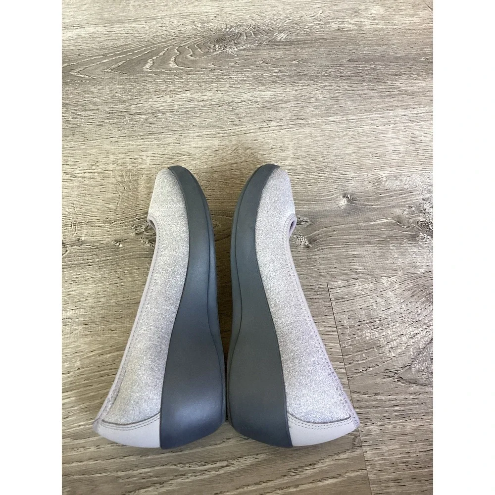 Crocs Shoes Women's Size 7 Heathered Gray Pull On Busy Day Ballet Wedge Casual
